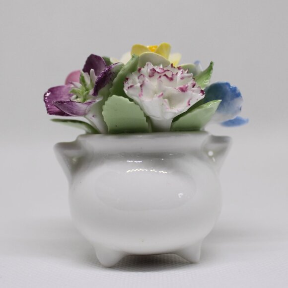 Vintage Royal Adderley Bone China Floral Arrangement – Hand Painted, England - Picture 4 of 10